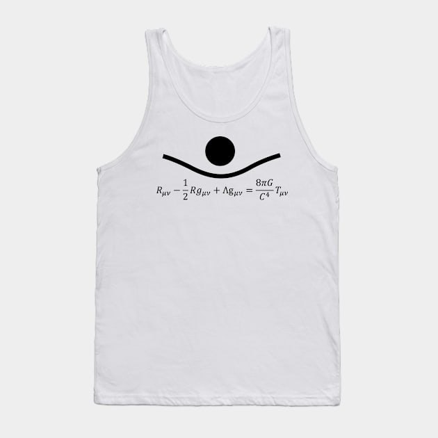 Formula of General Relativity Tank Top by ScienceCorner